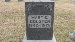 Mary Elizabeth “Lizzie” <I>Ecord</I> Colsten 