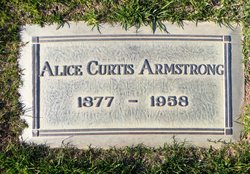 Alice Mary <I>Curtis</I> Armstrong 