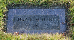 Hazel M Hunt 
