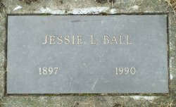 Jessie L <I>Sackett</I> Ball 