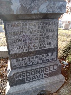 Julia A. <I>McDonnell</I> Davis 