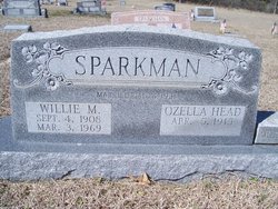 Willie Moseley “Bill” Sparkman 