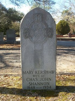 Mary Martin <I>Kershaw</I> Shannon 