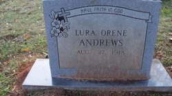 Lura Orene <I>Housworth</I> Andrews 