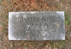 Eliza J <I>Allen</I> Shouse 