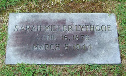 Sarah Miller <I>Wright</I> Lythgoe 
