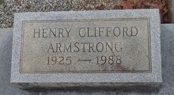 Henry Clifford Armstrong 