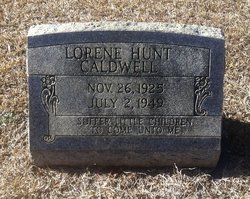 Lorene <I>Hunt</I> Caldwell 