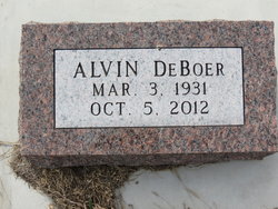 Alvin Gene DeBoer 