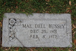 Mae Dell <I>Haden</I> Bussey 