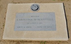 Christina Margaret <I>Coyle</I> Berryhill 