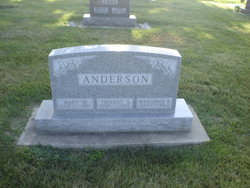Mary Matilda <I>Saunders</I> Anderson 