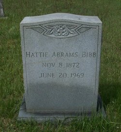 Hattie <I>Abrams</I> Bibb 