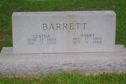Harry Barrett 