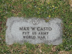 Max Wilford “Mackie” Casto 