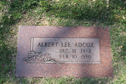 Albert Lee Adcox 
