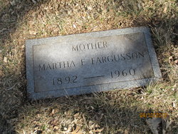 Martha Elizabeth <I>Messenger</I> Fargusson 