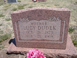 Louise “Lucy” <I>Hubacek</I> Dudek 