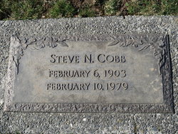 Stephen Nelson “Steve” Cobb 