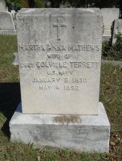 Martha Anna <I>Mathews</I> Terrett 
