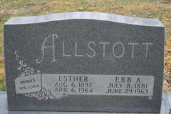 Esther Louise <I>Hobson</I> Allstott 