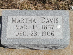 Martha Jane <I>Smith</I> Davis 