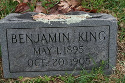 Benjamin M King 