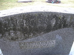 Albert O'Dean Bergeson 