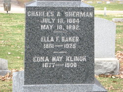 Edna May <I>Sherman</I> Klinck 