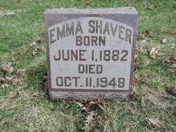 Emma Loretta <I>James</I> Shaver 