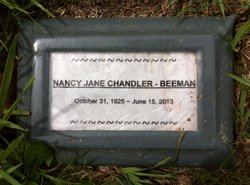 Nancy Jane <I>Chandler</I> Beeman 