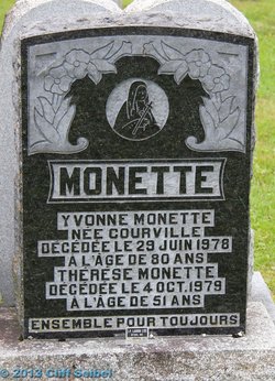 Yvonne <I>Courville</I> Monette 