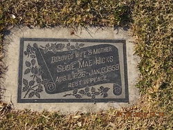 Sudie Mae Hicks 