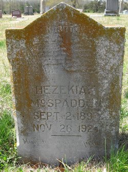 Hezekiah McSpadden 