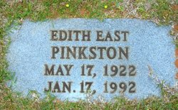 Edith Orlean <I>East</I> Pinkston 