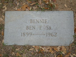 Benjamin Franklin “Bennie” Cammack Sr.