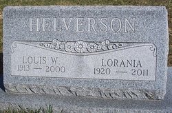 Louis W Helverson 