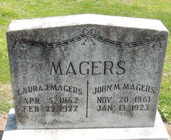 Laura John <I>Barnes</I> Magers 