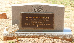 William Rube “Billie” Sessions 