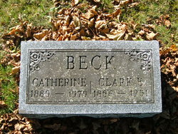 Catherine “Kittie” <I>Patterson</I> Beck 