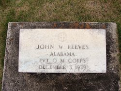 John W Reeves 