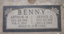 Jane “Jennie” <I>Galleano</I> Benny 