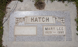 Mary Lee <I>Relyea</I> Hatch 