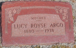 Lucy Royse Argo 