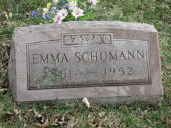 Emma Rebecca <I>Tiefenthal</I> Schumann 