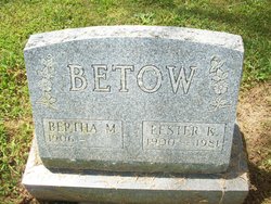 Bertha M <I>Avers</I> Betow 