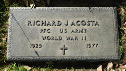 PFC Richard J Acosta 