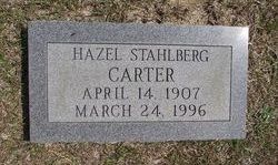 Hazel <I>Stahlberg</I> Carter 