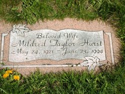 Mildred <I>Taylor</I> Hurst 