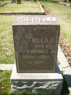 Willa H. <I>Smith</I> Boswell 